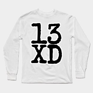 13XD XMY ''13XD'' (WHITE) Long Sleeve T-Shirt